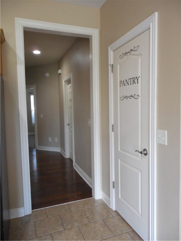 Hallway to front door