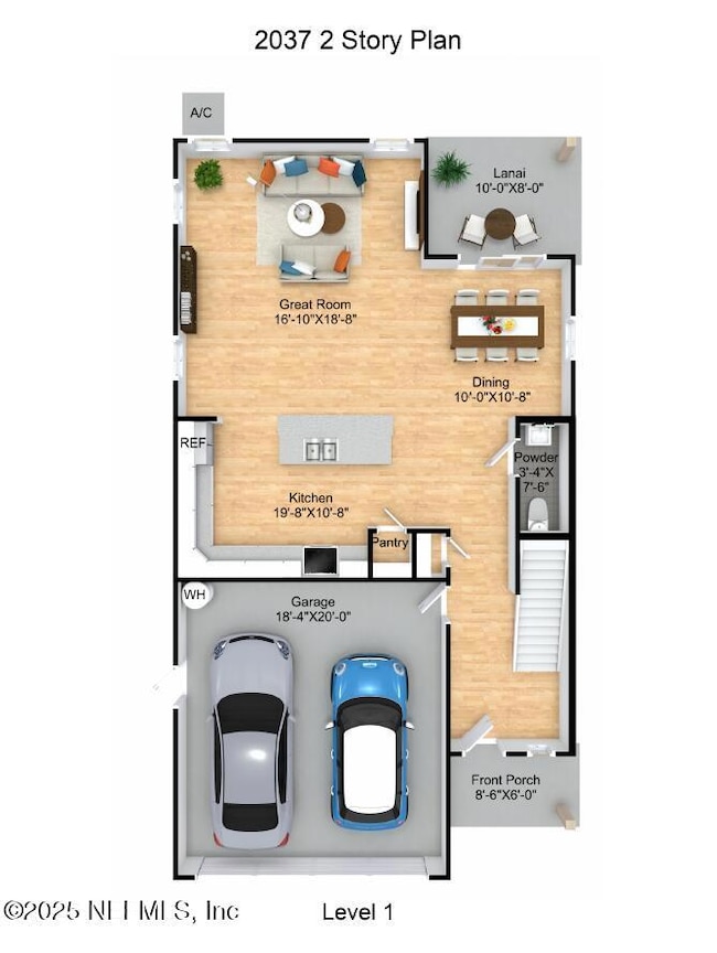 2037 RENDERING LEVEL 1