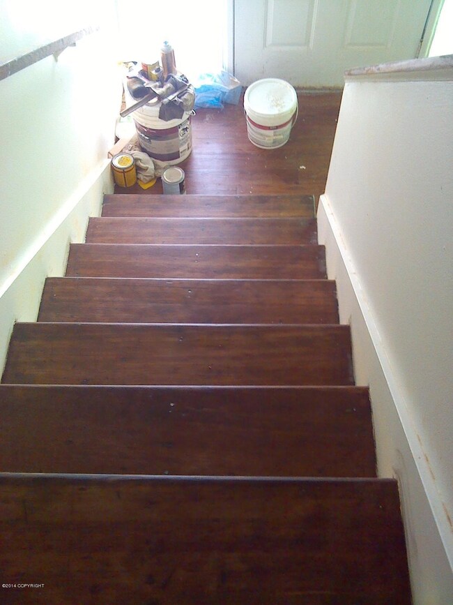 stairs to front door