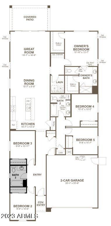 Cottonwood II - lot 78 - Floorplan