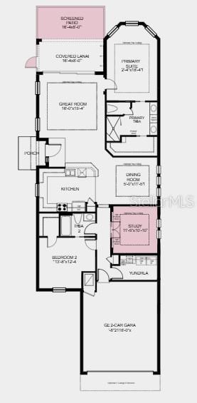 Additional Highlights Include: gourmet kitchen, study, extended screened patio, rough in plumbing for future outdoor kitchen, pre-plumb for laundry sink, white shaker cabinets and quartz countertops in kitchen and primary bath.