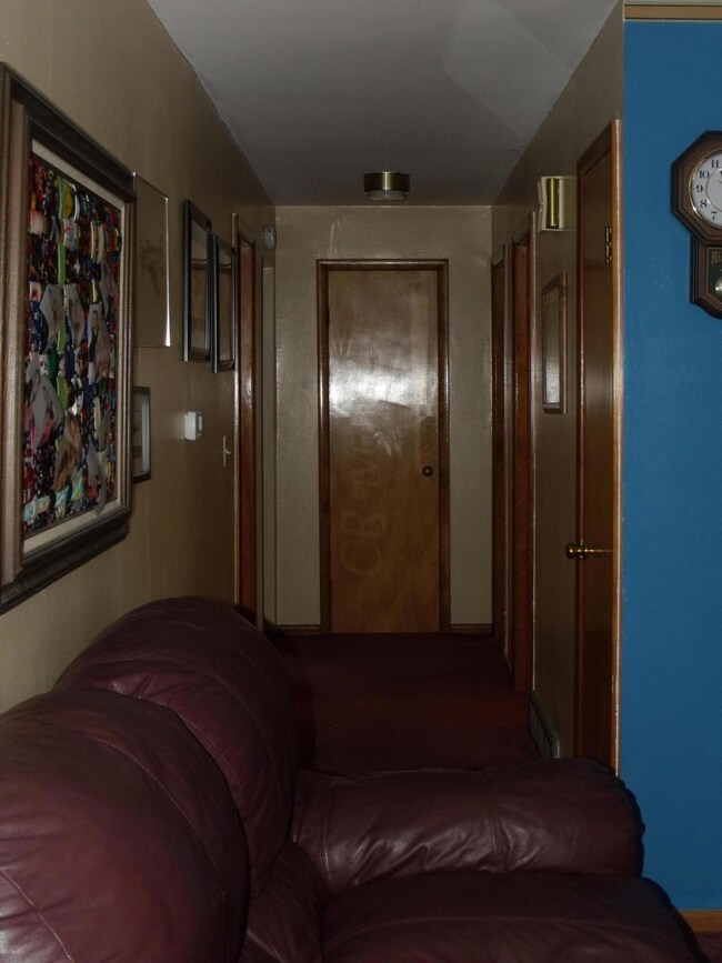 Hallway from living room