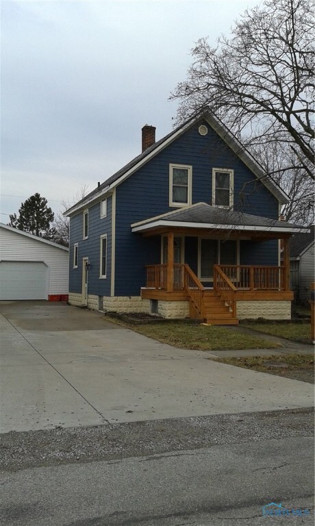 exterior front and garage