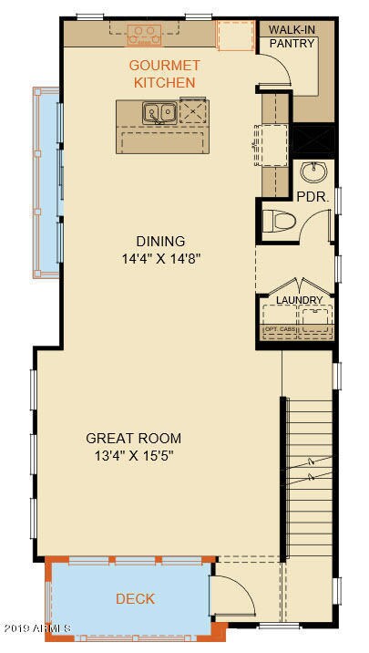 LAA 138 Main Level Floor Plan