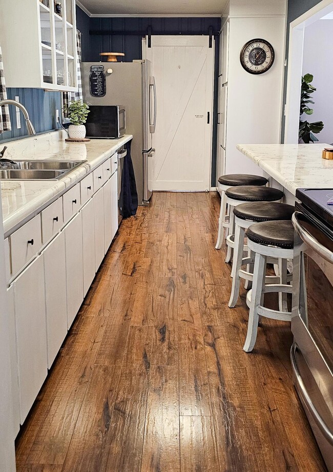 kitchen from entryway