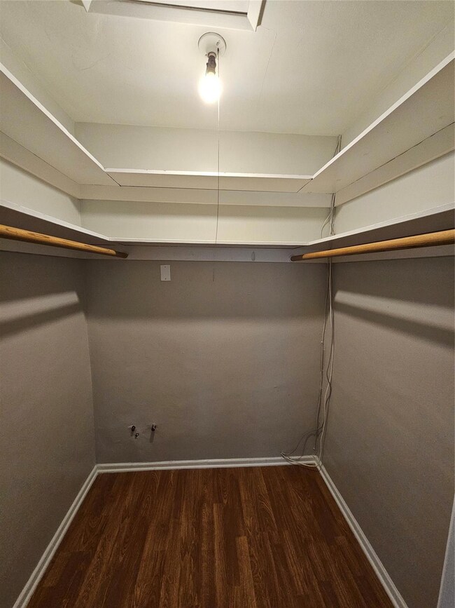 large walk in closet