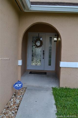 Front door entrance.