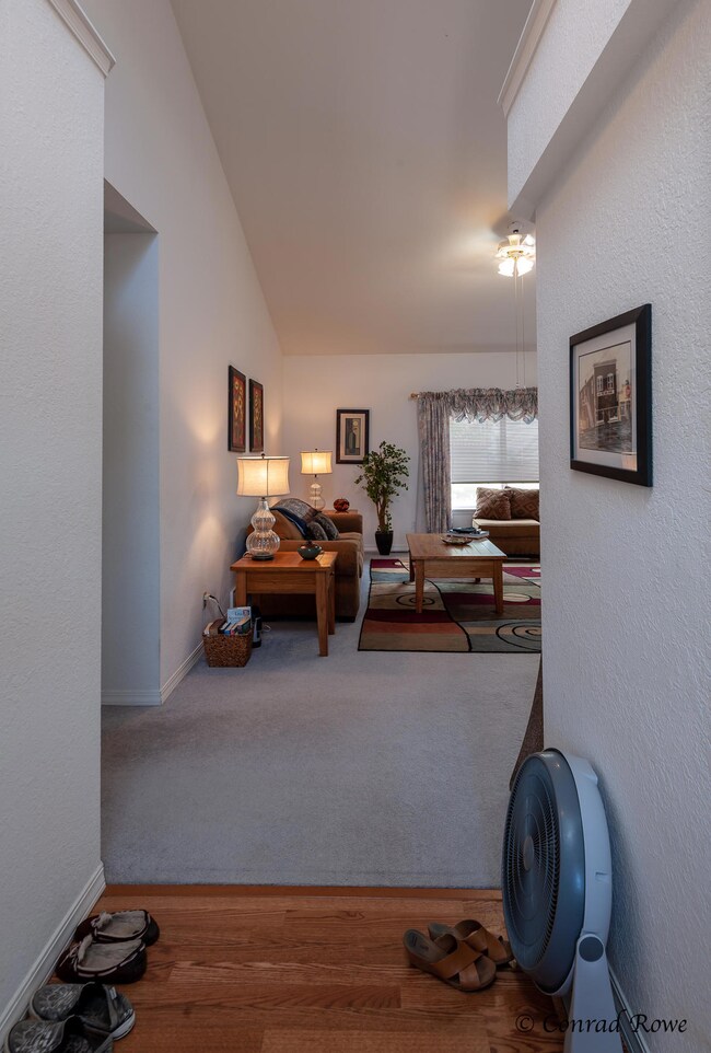 Foyer Hallway to Living Area