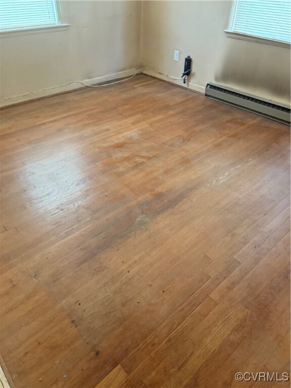 Beautiful hardwood floors