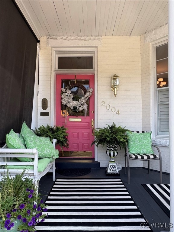 Beautiful original front door.