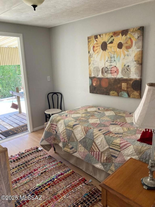 Guest bdroom/ backdoor entry