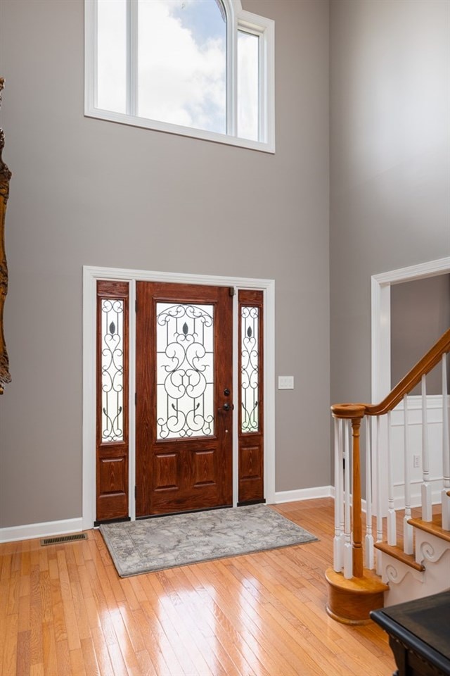 Impressive entrance