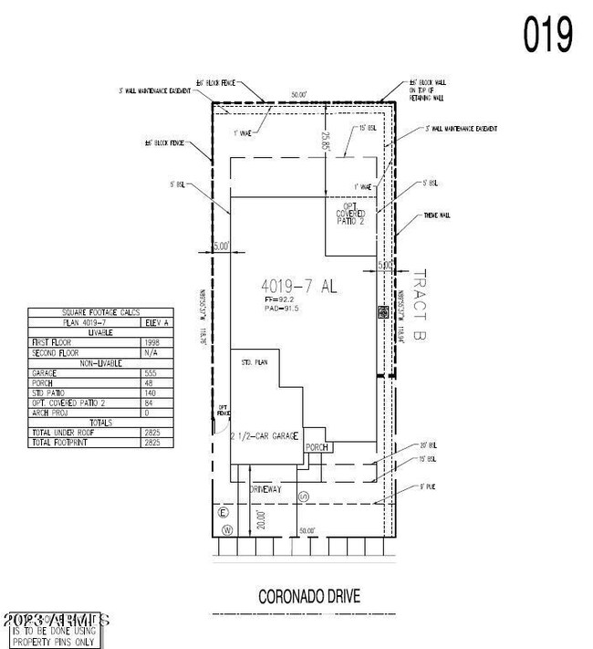 Plot Plan