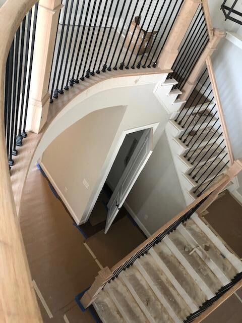 Check out those stairs!! Actual Home