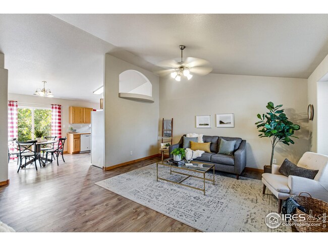 Vaulted Ceilings*  Shiny new luxury vinyl planking throughout!