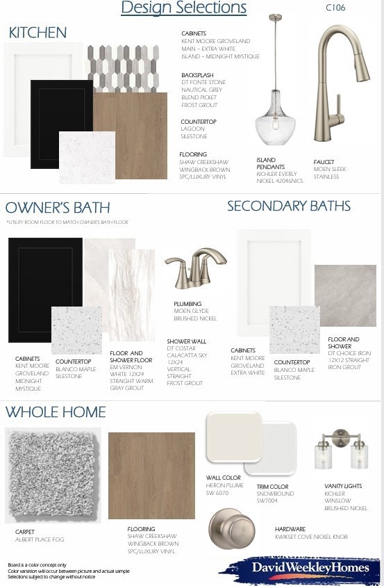 Design Selections