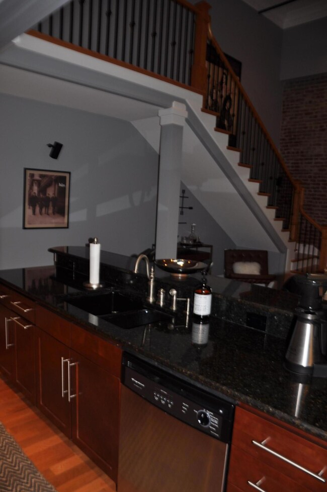 Kitchen to stairs
