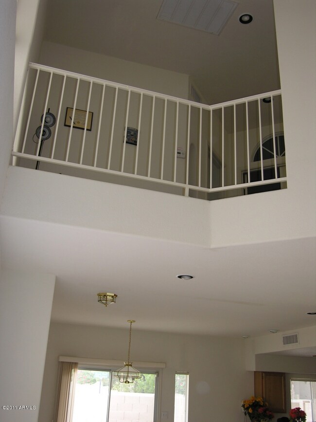 Upstairs view