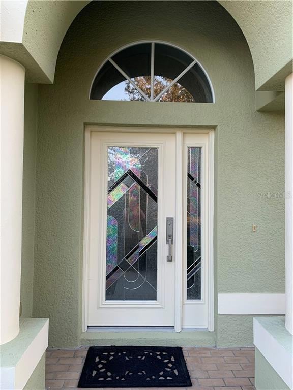 Open the custom door and come on in....