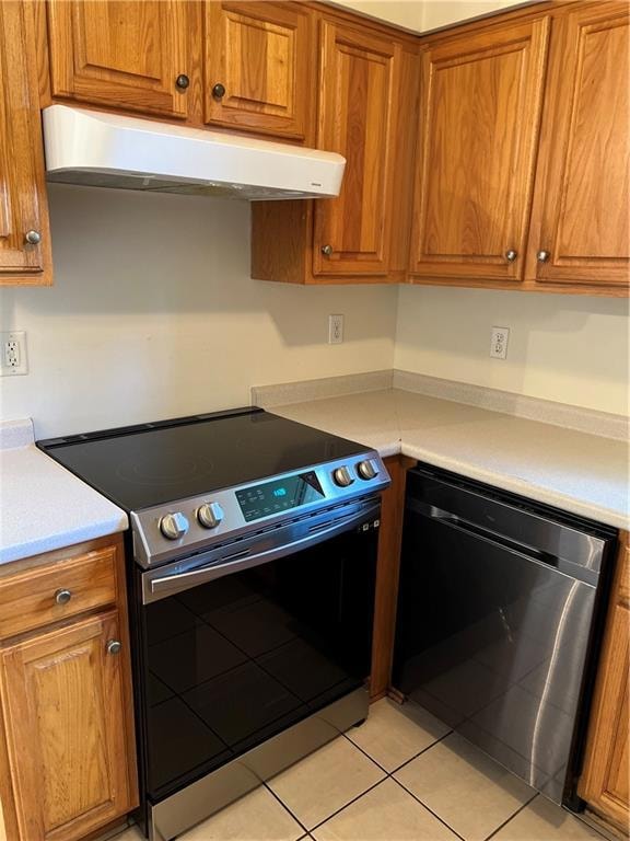 New stove and dishwasher