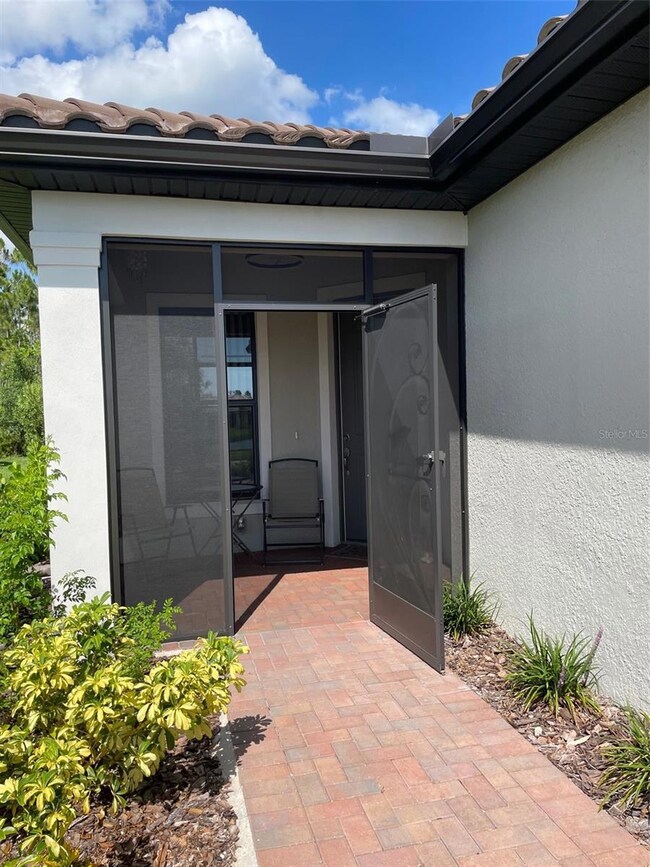 Screened in patio