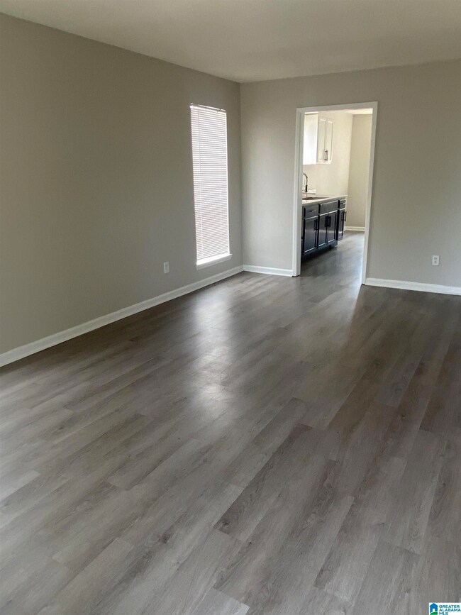 Spacious living area.