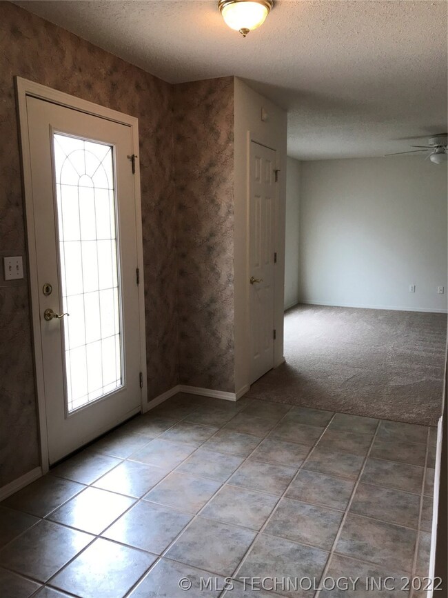 Tiled entryway