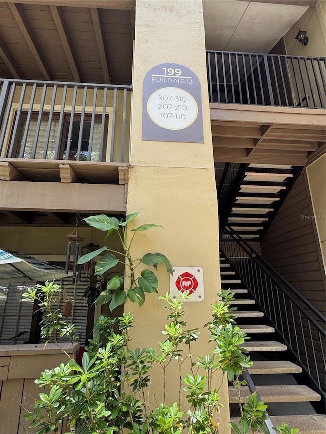 Pic of the Building, Condo is to the Right of the Stairway on the First Floor