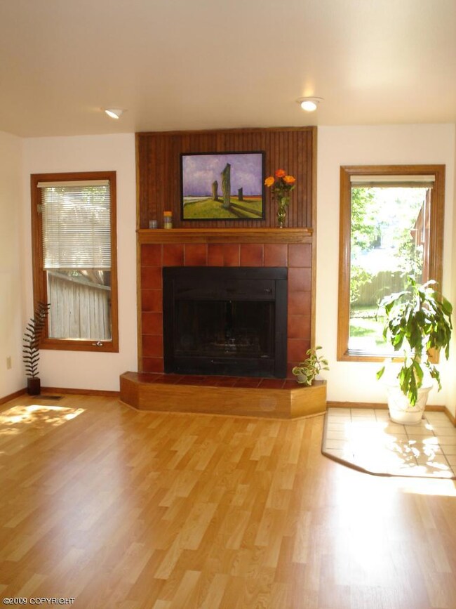 Fireplace in Living Room