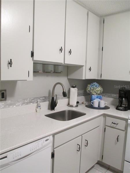 Kitchen with Corian Counter Tops