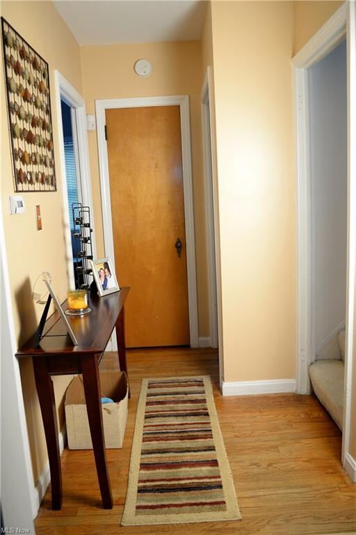 Hallway to bathroom and bedrooms.