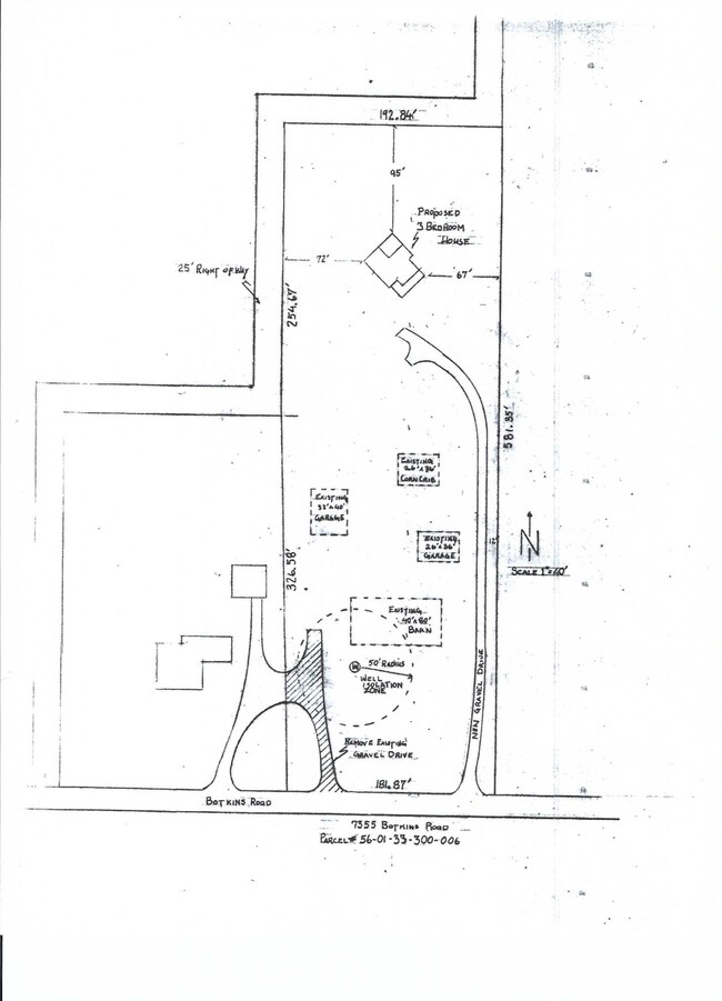 7355 Botkins road layout example