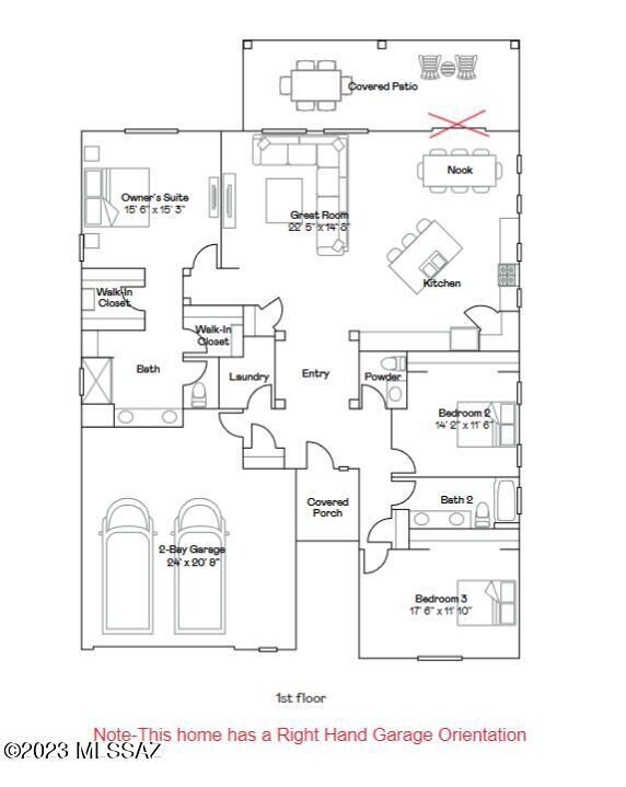 Whitney B Floorplan
