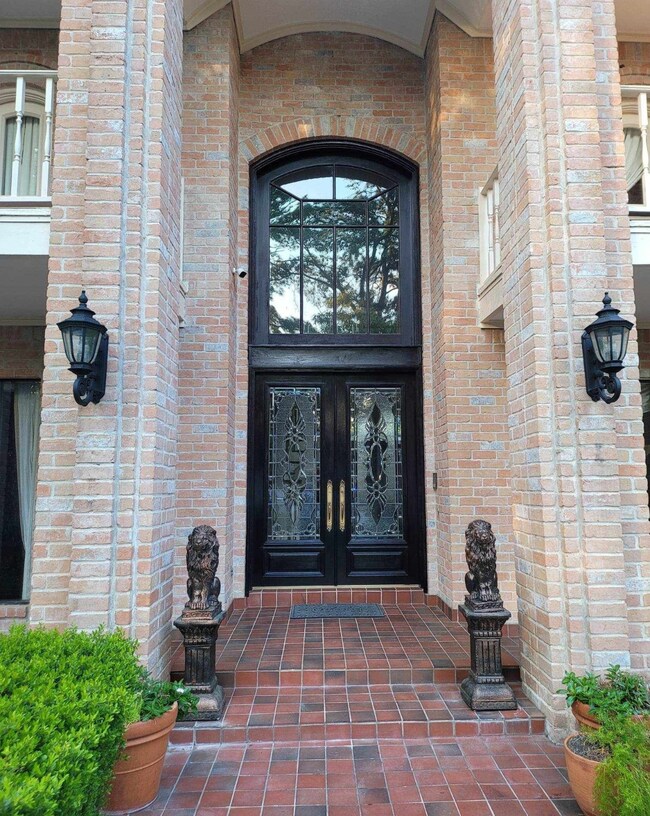 Customs double doors or French doors. High scale o