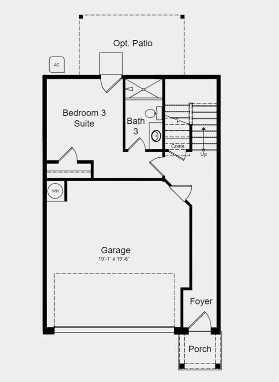 Lower Level Floor Plan - Design options added incl