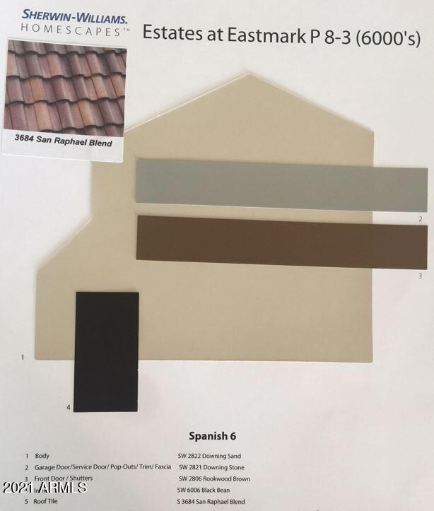 Exterior color scheme