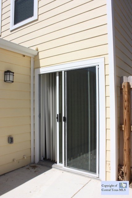 Own private patio