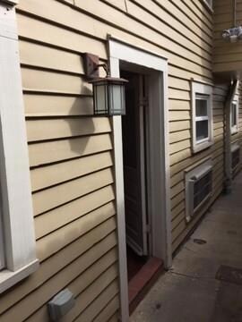 Front door Apt C