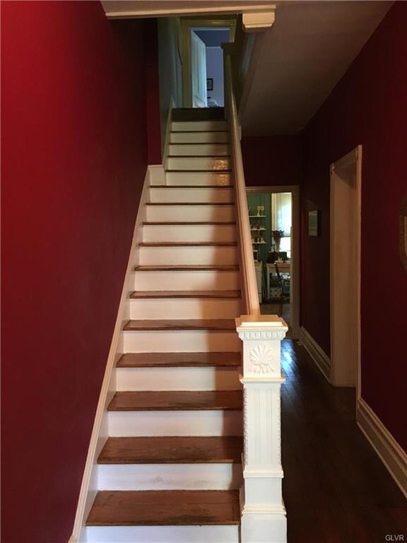 Staircase and hallway