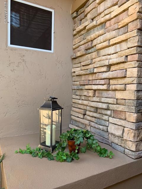 Stone Trim on Front Elevation