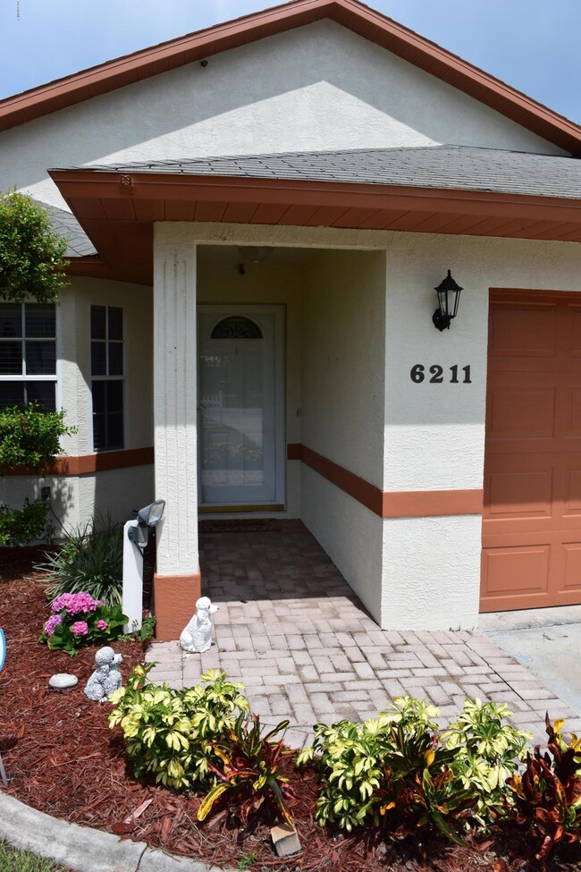 Beautiful Brick-Paved Entry