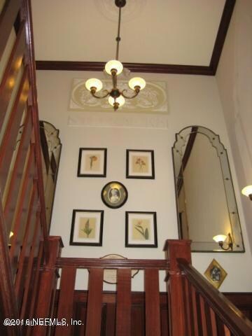 Staircase to second floor