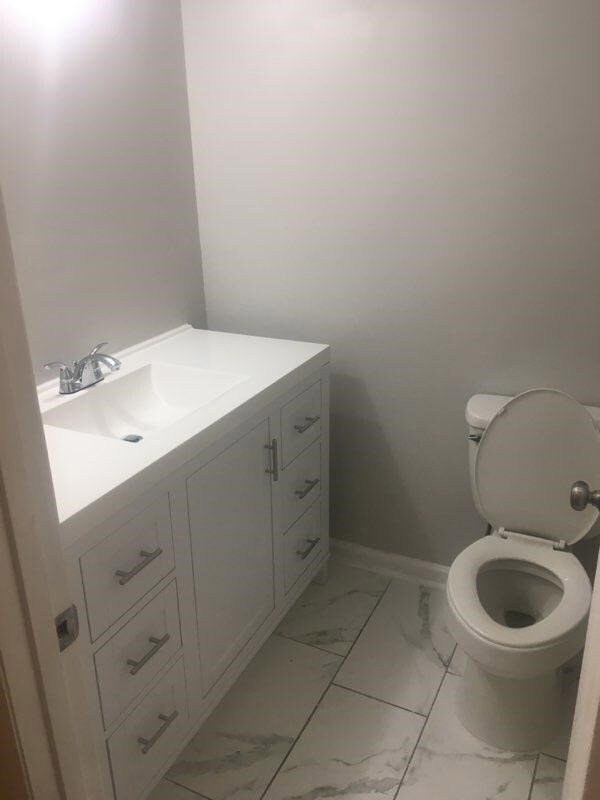 Hall bathroom