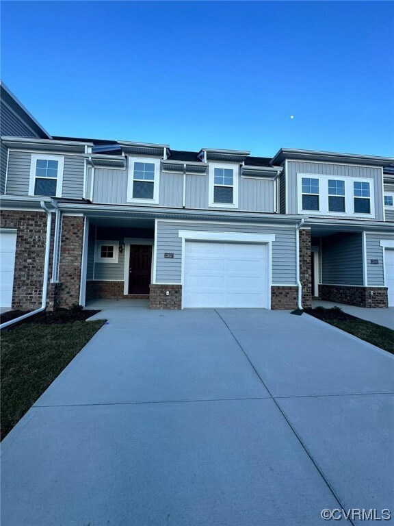 Multi unit property with a garage