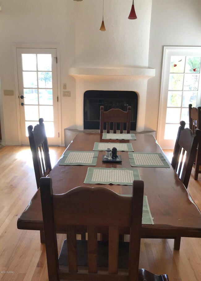 Formal Dining area w/Fireplace