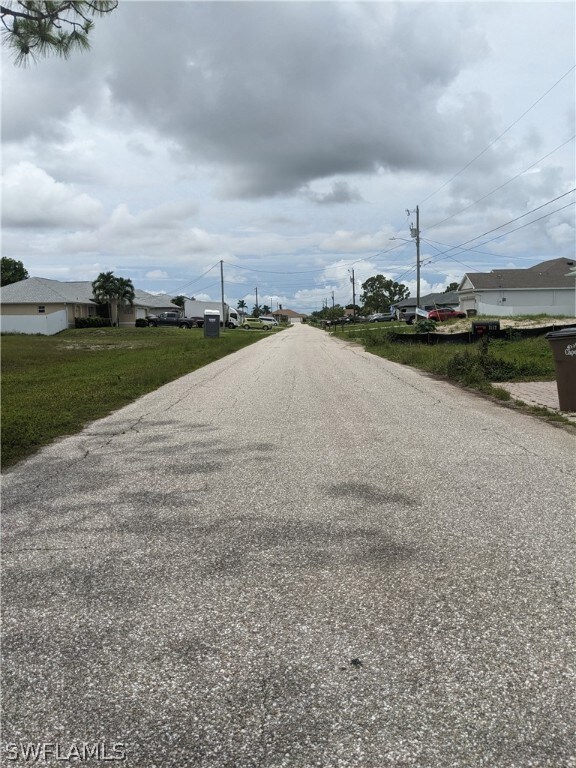 View of street looking right