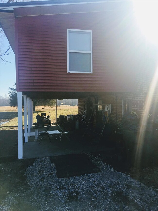 Covered back patio or Carport