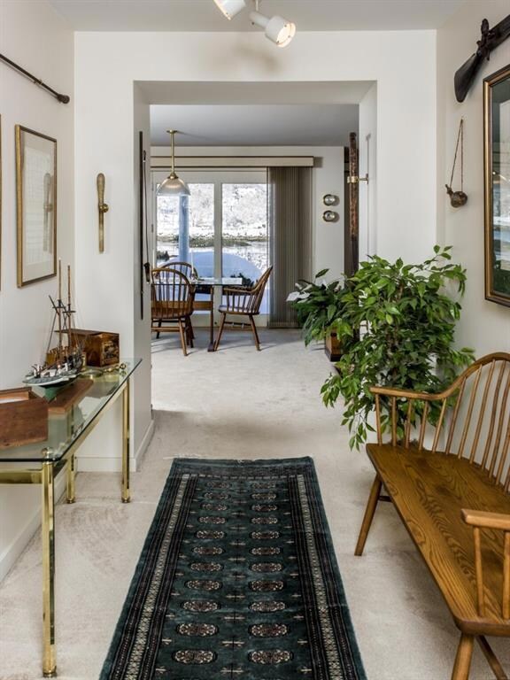 From Entry looking into dining room...
