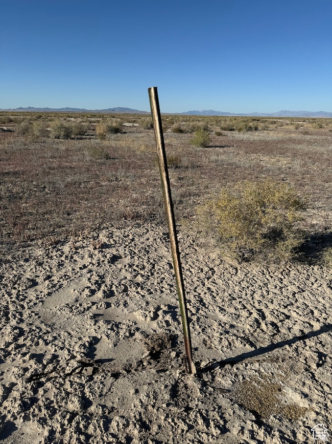 Exterior view of a mountainous background