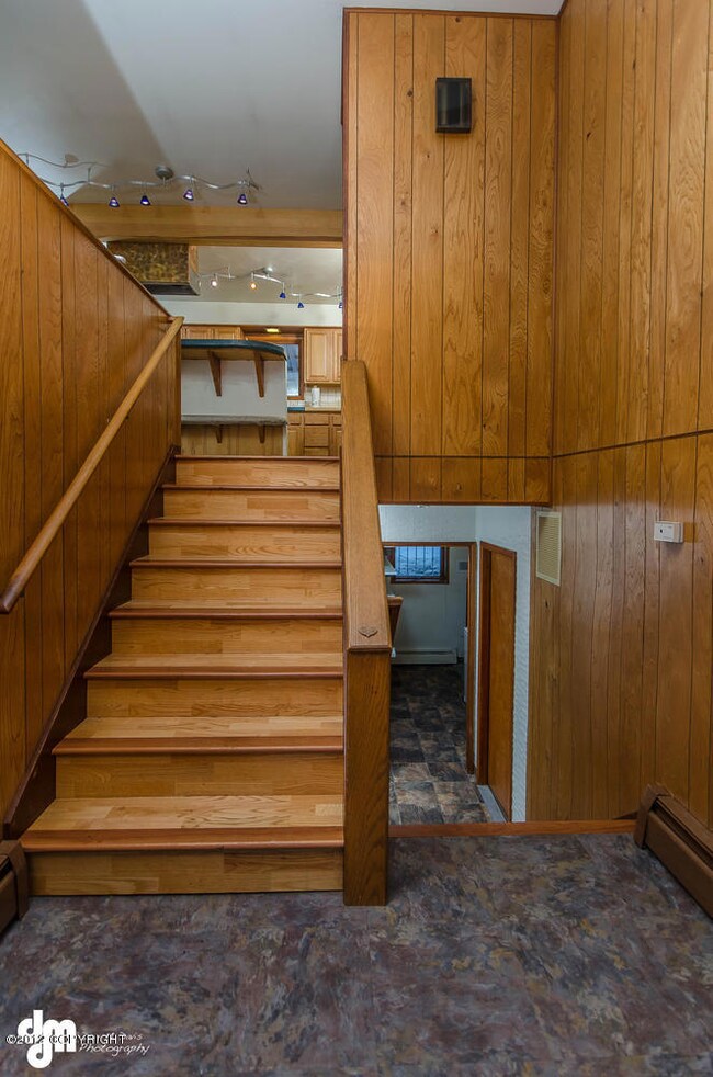 Wood Stairs